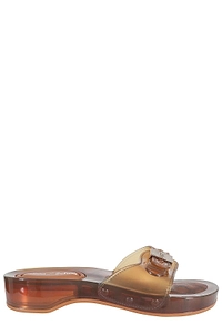 Melissa Pescura Buckled Mules