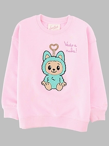 Mc2 Saint Barth Kids Briony Monster Sweatshirt
