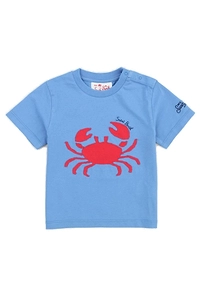 Mc2 Saint Barth Kids Denver Crab-Patch Crewneck T-Shirt