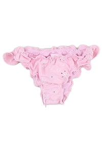 Mc2 Saint Barth Kids Ruffled Bikini Bottom