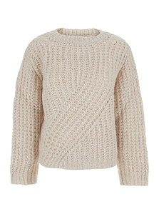 Merci Crewneck Wool-Blend Sweater