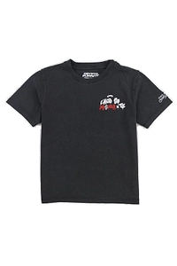 Mc2 Saint Barth Kids Slogan Printed Crewneck T-Shirt