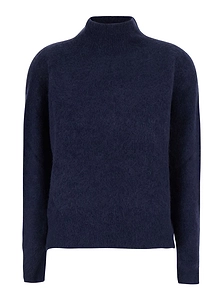 Merci Mock Neck Knitted Sweater