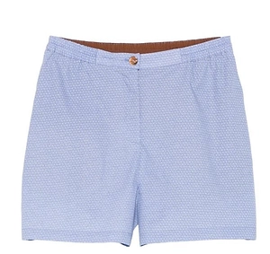 Textured Elastic-Waist Shorts