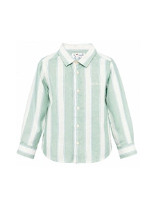 Mc2 Saint Barth Kids Striped Shirt