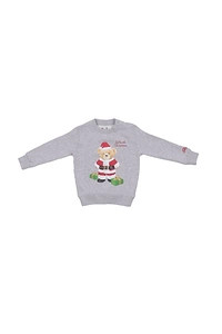 Graphic-Printed Crewneck Sweatshirt