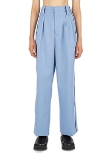 Pleated High-Rise Pants
