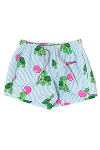 Mc2 Saint Barth Kids Graphic Printed Swim Shorts