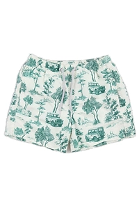 Graphic Printed Swim Shorts