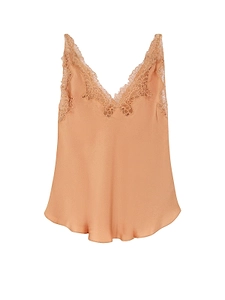 Mes Demoiselles Lace Trim Camisole Top