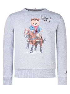 Hutton Cowboy Print Sweatshirt