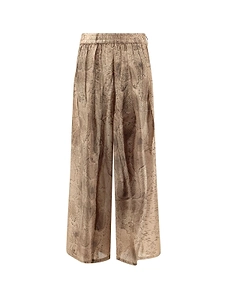 Mes Demoiselles Stora Printed Wide-Leg Pants