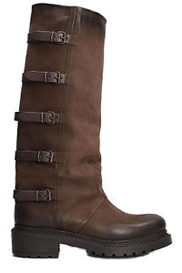 Metisse Buckled Biker Boots