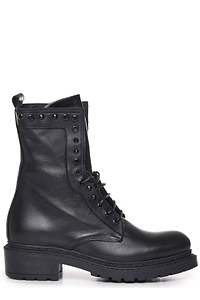 Metisse Studded Combat Boots