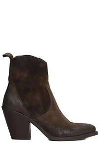 Metisse Texan Pointed Toe Ankle Boots