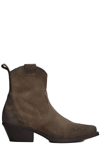 Metisse Texan Pointed Toe Ankle Boots