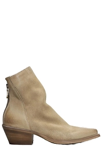Metisse Texan Zip-Up Ankle Boots