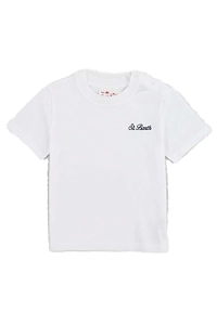 Kids Logo Embroidered Crewneck T-Shirt