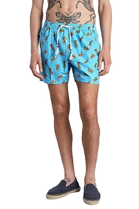 Lighting Printed Swim Shorts