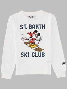 Mc2 Saint Barth Kids Luton Jr Print Sweatshirt