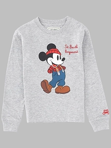 Mc2 Saint Barth Kids Luton Mickey Print Sweatshirt