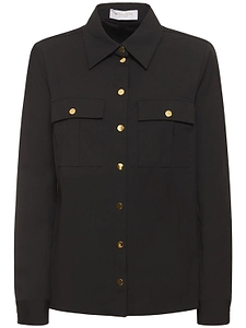 Michael Kors Collection Button-Front Utility Shirt