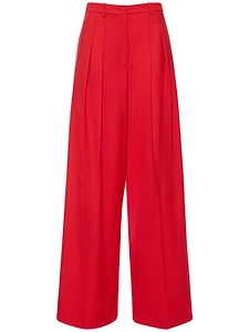 Michael Kors Collection High-Waist Wide-Leg Pants