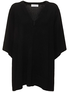 Michael Kors Collection Oversized V-Neck Knitted Sweater