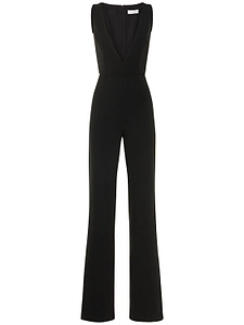 Michael Kors Collection Sleeveless Wide-Leg Jumpsuit