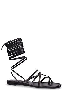 Michael Kors Collection Strappy Lace-Up Flat Sandals