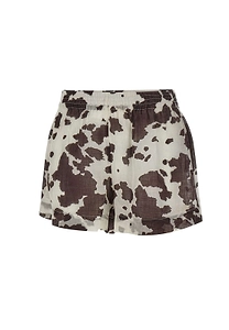 Meave Animal-Print Shorts