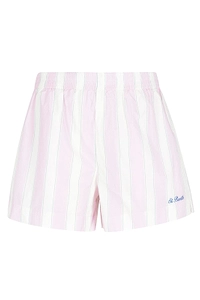 Mc2 Saint Barth Meave Striped Pull-On Shorts
