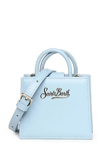 Mc2 Saint Barth Logo Plaque Medium Tote Bag