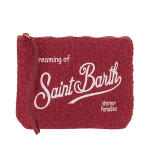 Mc2 Saint Barth Neoprene Logo Clutch Bag