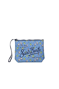Aline Printed Wristlet Bag