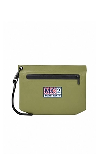 Aline Printed Zip Wristlet Bag