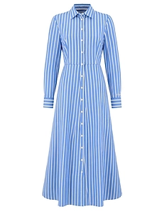 Striped Shirt Dress