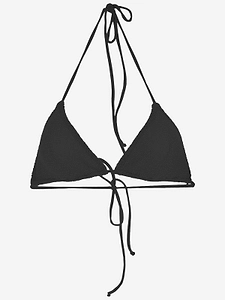 Textured Triangle Bikini Top