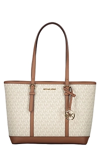 Jet Set Travel Small Logo Top-Zip Tote Bag