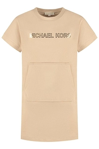 Michael Kors Kids Logo-Printed Crewneck Dress
