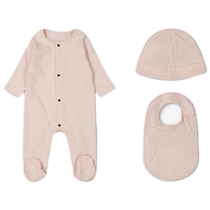 Michael Kors Kids Mk Empire-Pattern Babygrow Set