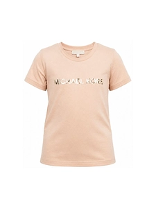 Michael Kors Kids Logo Printed Crewneck T-Shirt