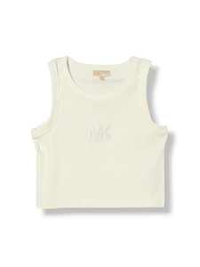 Michael Kors Kids Ribbed Sleeveless Tank Top