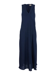 Michael Michael Kors Satin Midi Dress