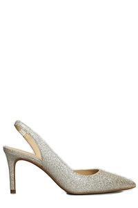 Alina Glitter Pointed Toe Pumps