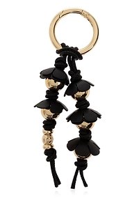 Michael Kors Beaded Tassel Keychain