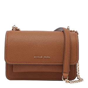 Claire Chain-Linked Foldover Top Crossbody Bag