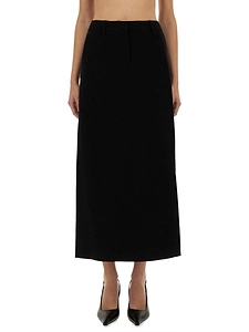 Michael Michael Kors Crepe Trouser Maxi Skirt