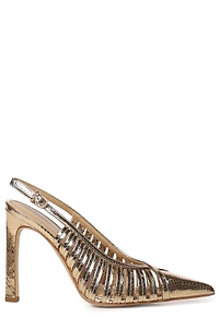 Michael Michael Kors Cutout Slingback Heeled Pumps