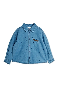 Mini Rodini Dotted Denim Shirt